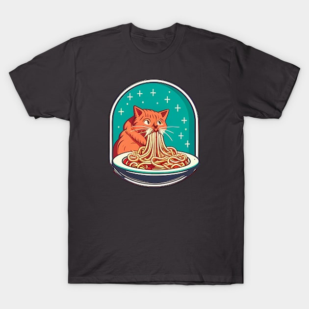 Divine Spaghetti T-Shirt by Ink Fist Design